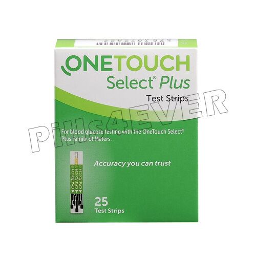 OneTouch Select Plus Test 25 Strip (Only Strips)