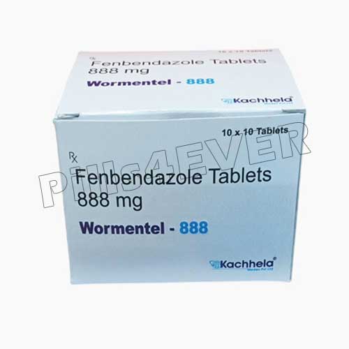 Fenbendazole-Tablets-888-Mg Fenbendazole 888 mg, Wormentel 888 mg