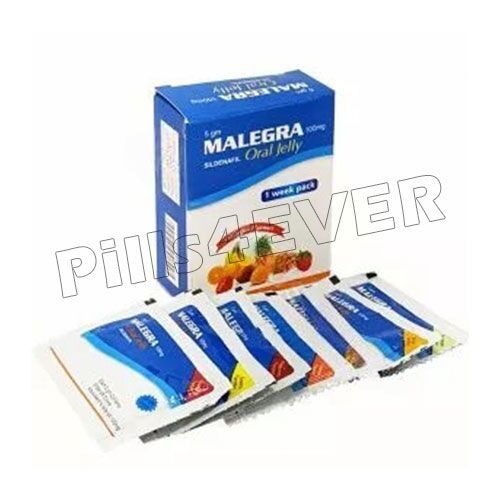 Malegra Oral Jelly 100 Mg (Sildenafil-Citrate)