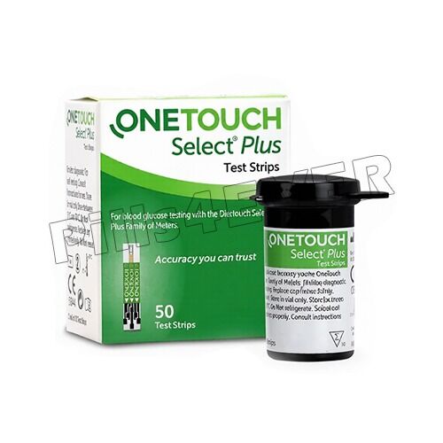 OneTouch Select Plus Test 50 Strip (Only Strips) OneTouch Select Plus Test 50 Strip (Only Strips)