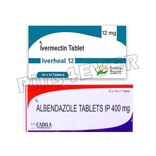 Ivermectin and Albendazole Tablets Combination Parasite Treatment