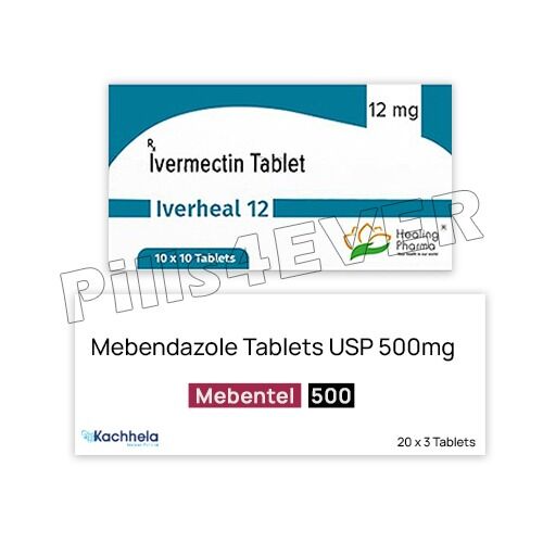 Ivermectin and Mebendazole Tablets Parasite Treatment Ivermectin and Mebendazole Tablets Parasite Treatment