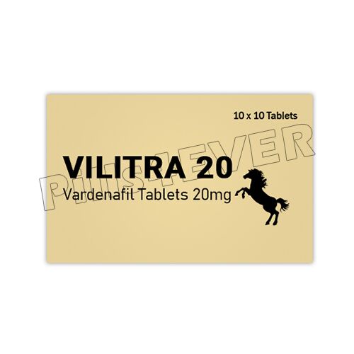 Vilitra 20 mg, Vardenafil 20 mg