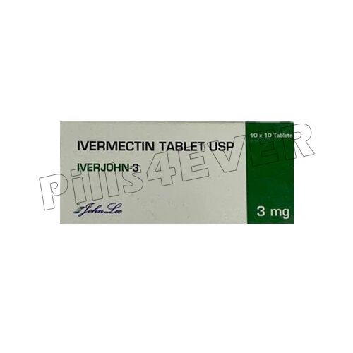 Iverjohn 3 mg, Ivermectin 3 mg Tablets